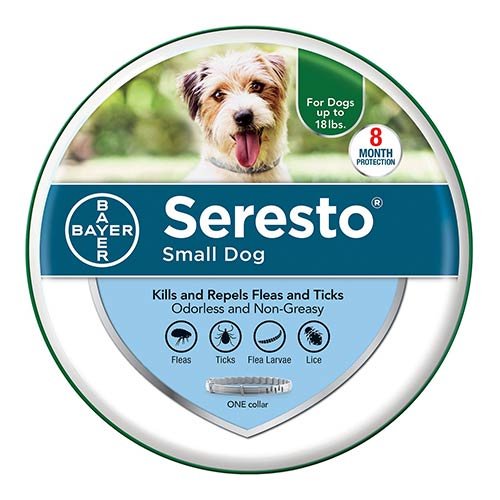 Seresto Flea and Tick Collar For Small Dogs (upto 18 lbs) 15 inch (38 cm)