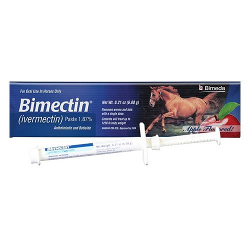 Buy Bimectin Horse Wormer 6.42 Gm 1 Syringe
