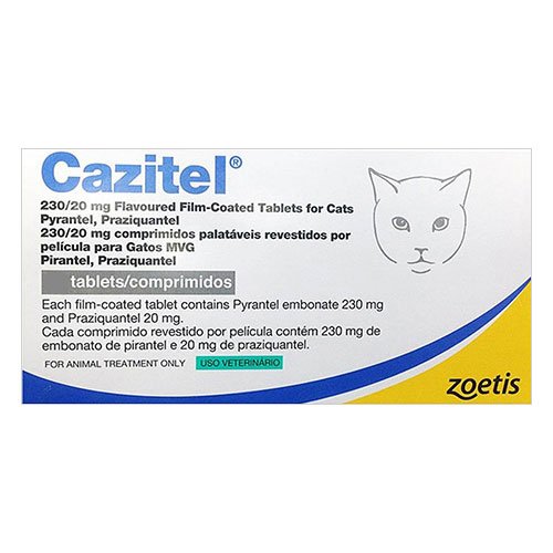 Cazitel Flavored Tablets for Cat Supplies