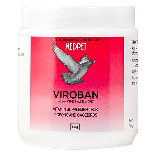 Medpet Viroban for Pigeons and Cagebirds for Pet Health Care