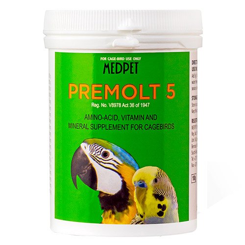 Medpet Premolt 5 for Cagebirds for Pet Health Care