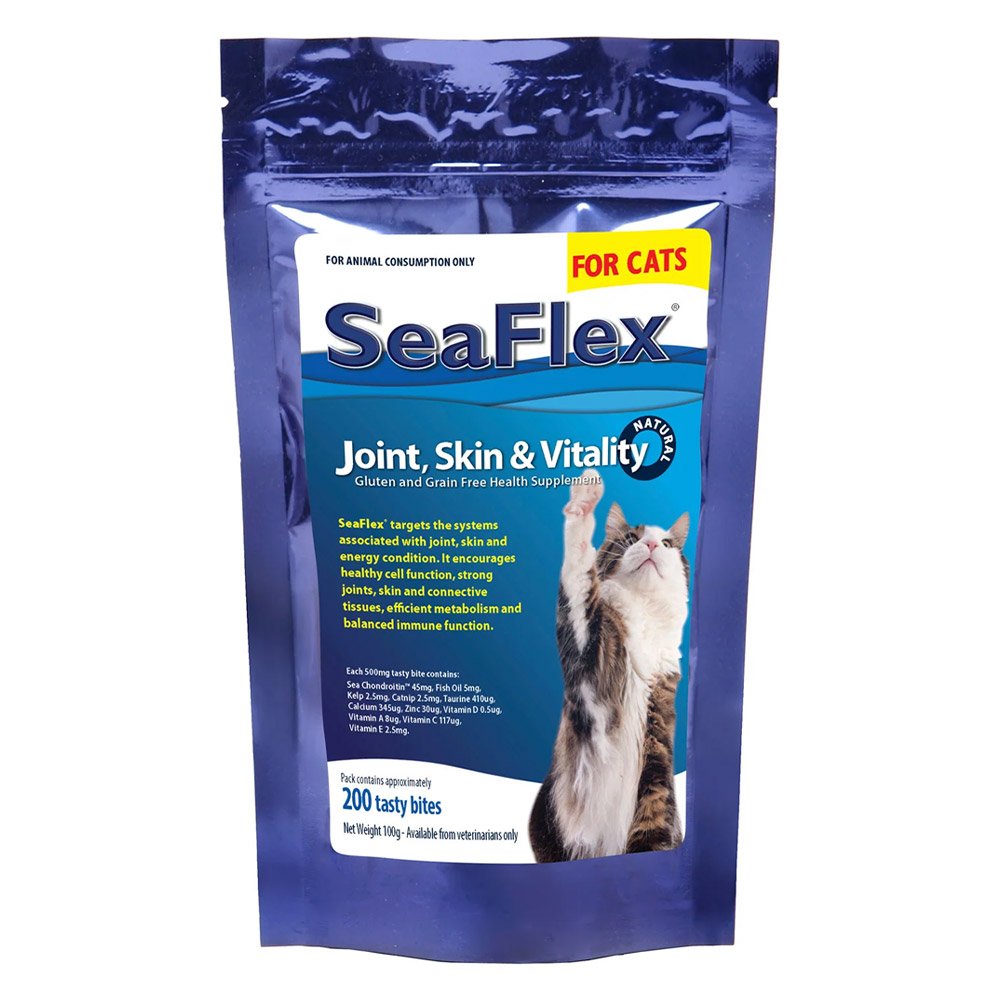 SeaFlex Joint, Skin & Vitality Health Supplement for Cat Supplies