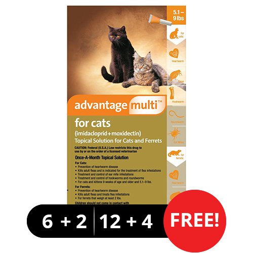Advantage Multi (Advocate) for Cat Supplies