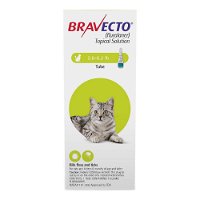 Bravecto Spot On for Small Cats 2.6 lbs - 6.2 lbs (Green) 112.5 mg