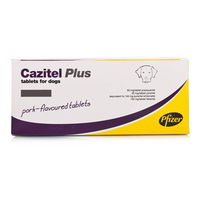 Cazitel Plus Tablets for Small and Medium Dogs 22 lbs (10 kg)