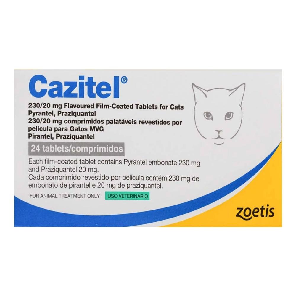 Cazitel Flavored Tablets for Cat Supplies