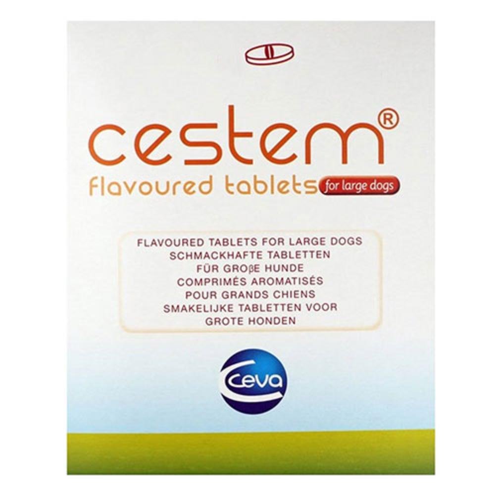 Cestem Flavor Tablets for Large Dogs