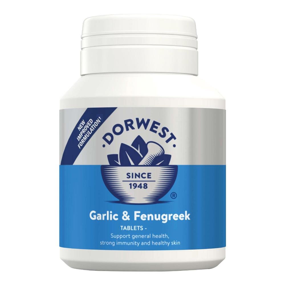 Dorwest Garlic & Fenugreek Tablets for Dogs for Cat Supplies