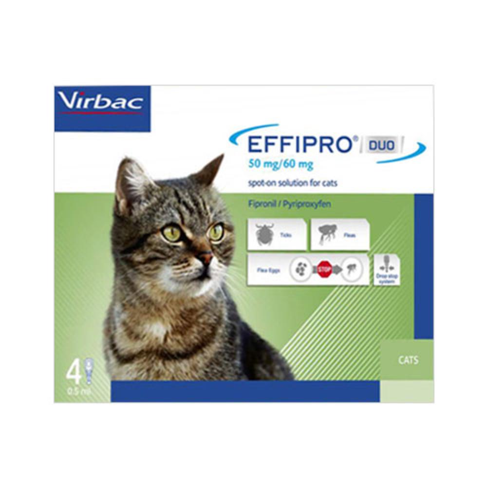 Effipro DUO Spot-On for Cats (Green) (Exp : Mar-25)