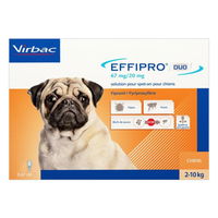 Effipro DUO Flea and Tick Spot-On for Dog Supplies