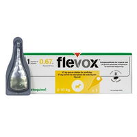 Flevox for Small Dogs up to 22 lbs. (Yellow)