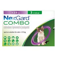 Nexgard Combo for Cats Upto 5.5lbs