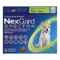 Nexgard Spectra Chewable Tablets for Medium Dogs 16.5-33 lbs (Green)