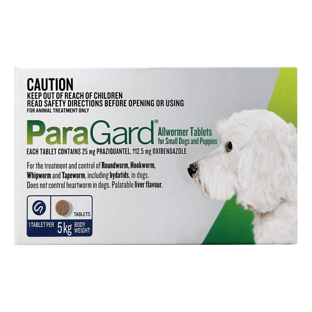 Paragard Allwormer for Dog Supplies