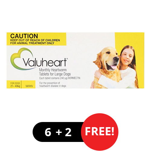 Valuheart For Large Dogs 45- 88 lbs (Gold)